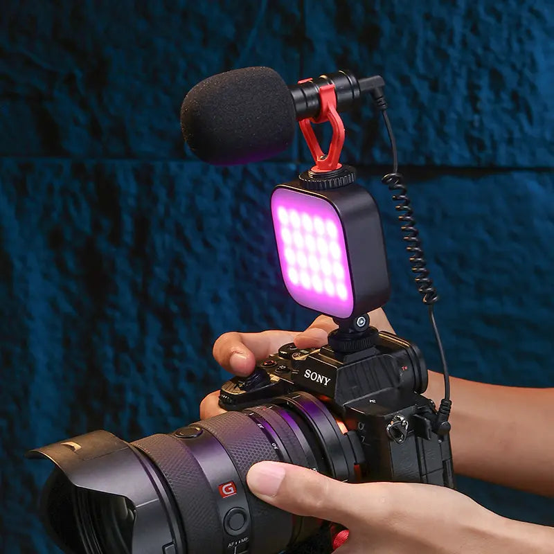 RGB Mini Video Işığı – Manyetik, Taşınabilir, Ayarlanabilir LED Panel - Lumipop