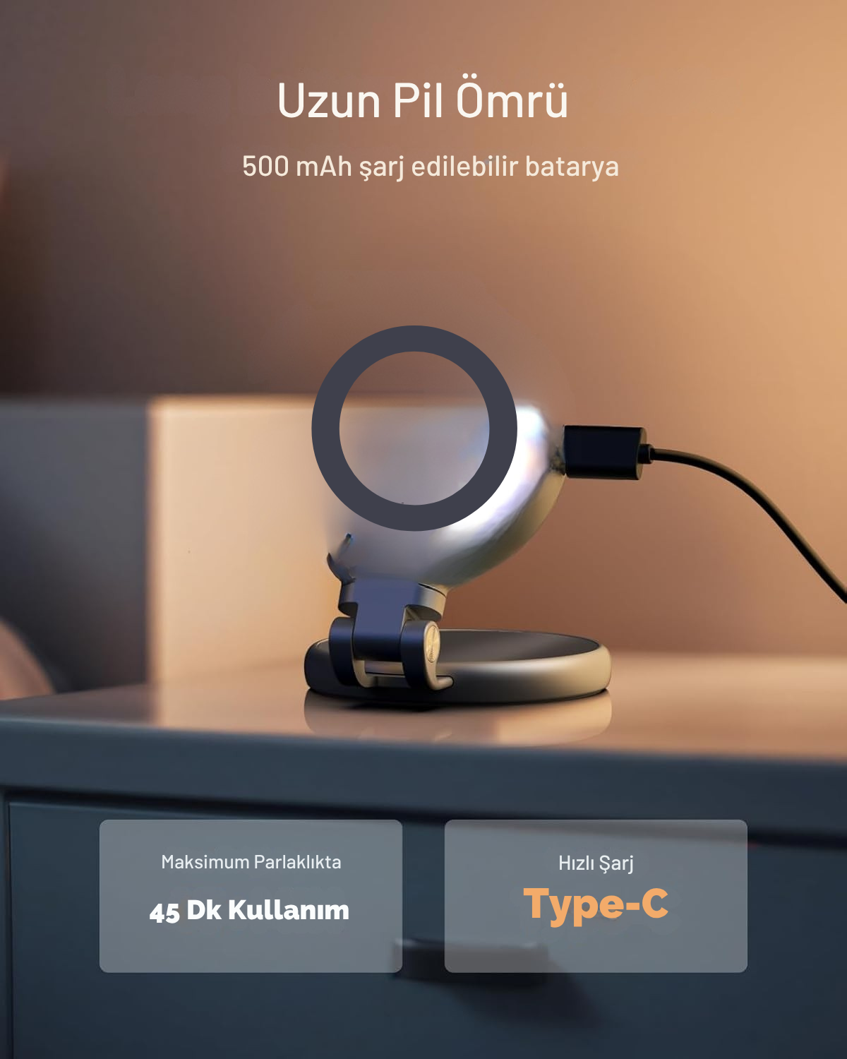 LumiGlow Manyetik Selfie Işığı - Lumipop