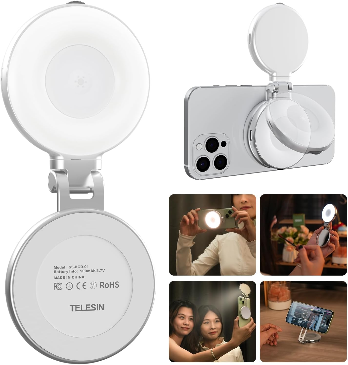 LumiGlow Manyetik Selfie Işığı - Lumipop