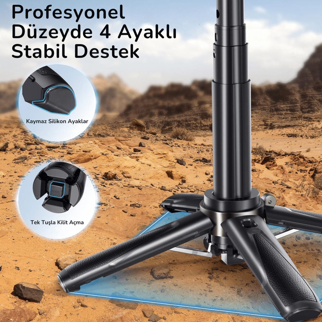 MiniStüdyo – Işıklı Tripod & İçerik Asistanı - Lumipop
