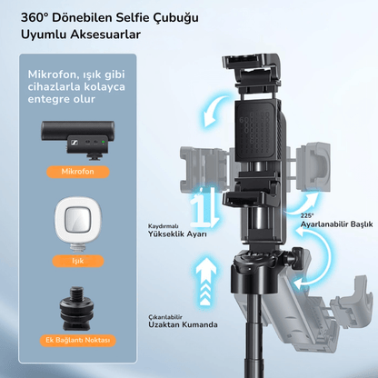 MiniStüdyo – Işıklı Tripod & İçerik Asistanı - Lumipop
